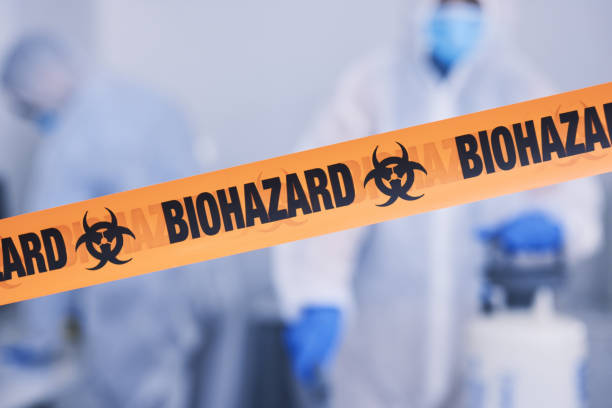Professional Infectious Disease Decontamination technician working in Princeville, NC